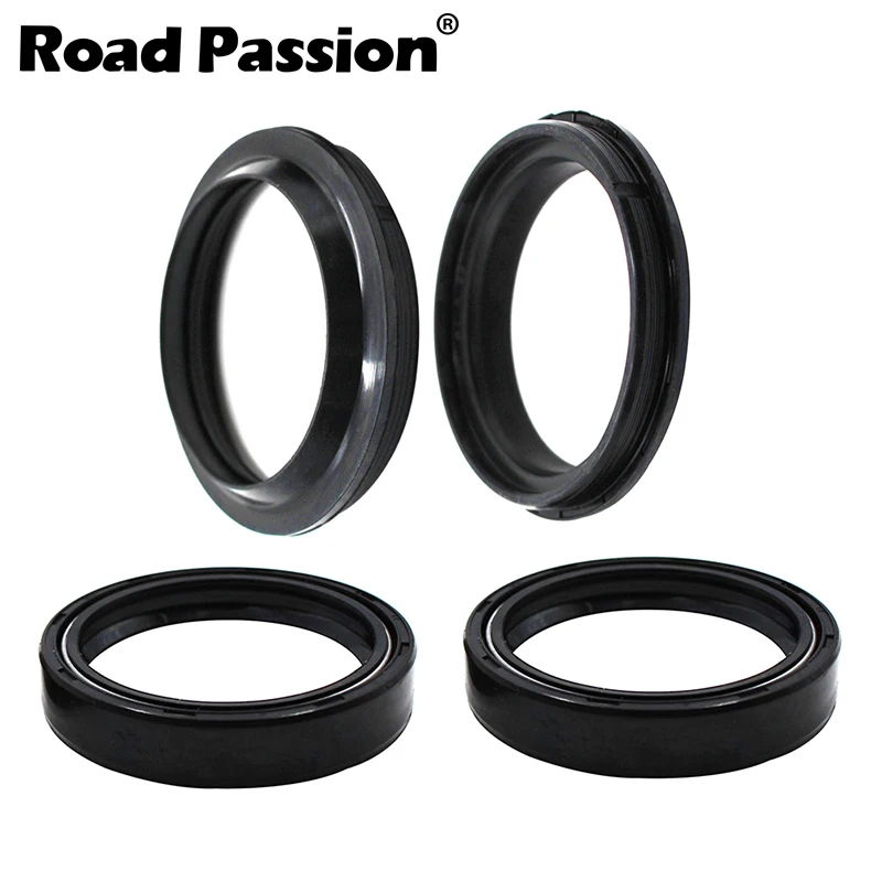 

Road Passion Motorcycle 47x58x11 Front Fork Damper Shock Absorber Oil Seal and Dust Seal for KAWASAKI KX250F CRF450R CRF450X