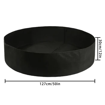 50 Gallon Black Plants Growing Bag Vegetable Flower Aeration Planting Pot Container Black Thickening Fabric Plant Pot
50 Gallon Black Plants Growing Bag Vegetable Flower Aeration Planting Pot Container Black Thickening Fabric Plant Pot