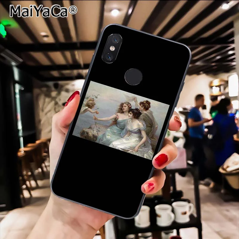 Funny Oil painting Made Art of the selfie