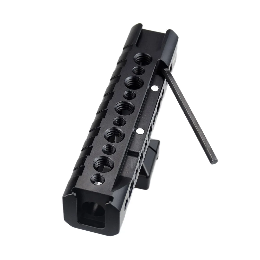 MAGICRIG Quick Release Top Handle with Cold Shoe for DSLR Camera Cage Camcorder Cage Rig