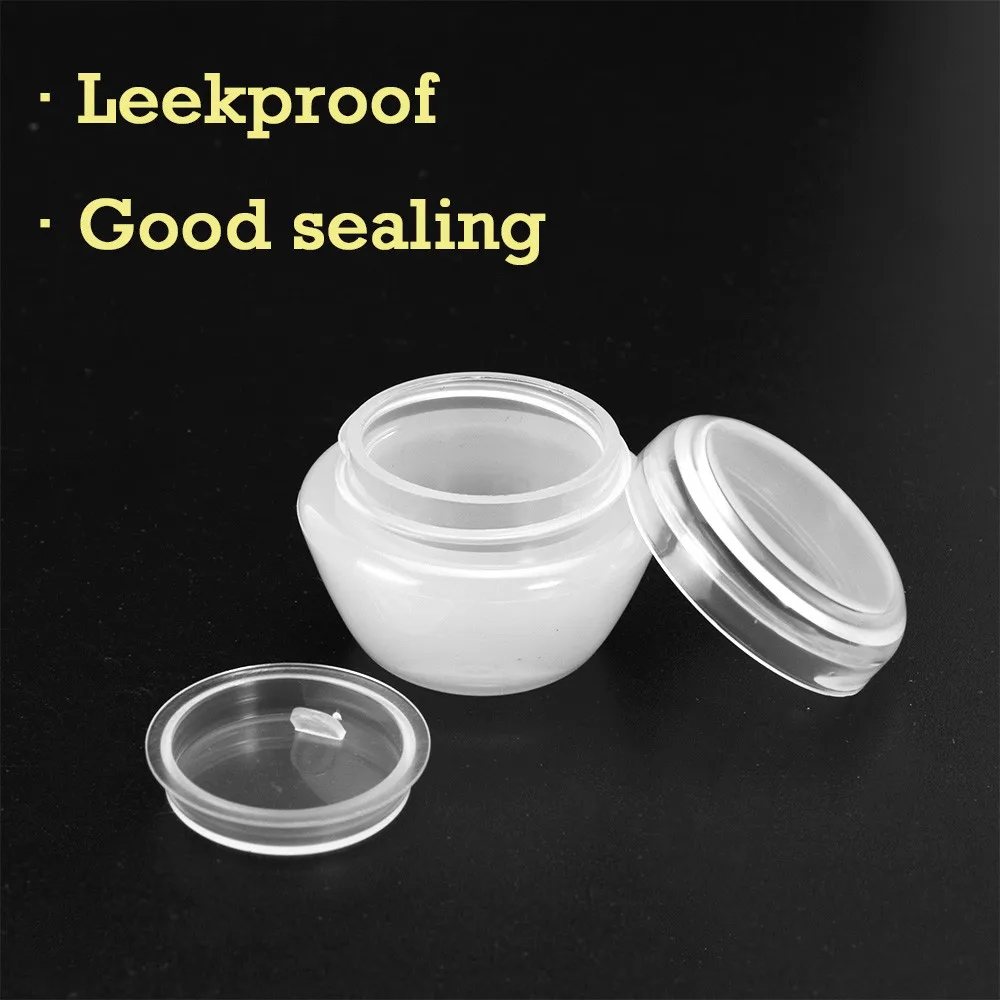 100Pcs ATOMUS Empty Cosmetic Jar Pots Makeup Tool Face Skin Cream Container Refillable Bottles Acrylic for travel makeup
100Pcs ATOMUS Empty Cosmetic Jar Pots Makeup Tool Face Skin Cream Container Refillable Bottles Acrylic for travel makeup