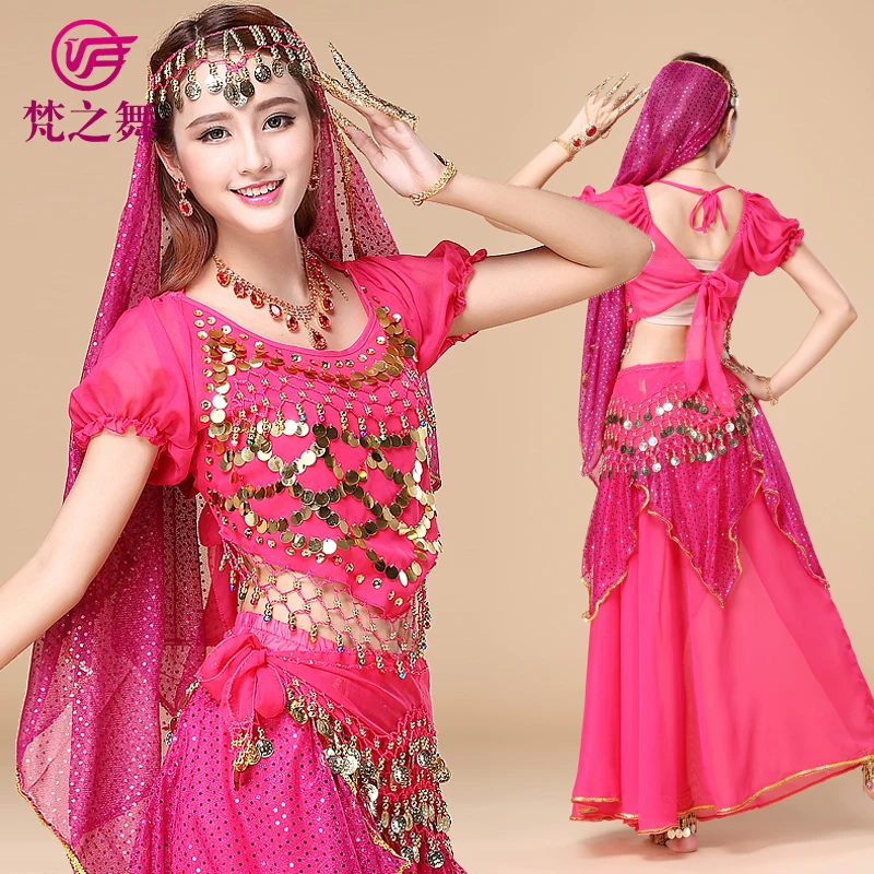Arabic chiffon 120D gold coins women belly dance costume 3pcs and 4pcs set professional belly dancing clothes suit
Arabic chiffon 120D gold coins women belly dance costume 3pcs and 4pcs set professional belly dancing clothes suit