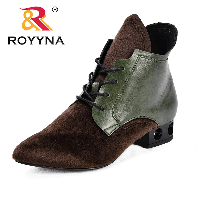 ROYYNA Womens Boots Autumn Winter Fashion Chunky Heels Ladies Shoes Woman Trendy Sexy Ankle Boots For Women Zipper Botas Mujer
ROYYNA Womens Boots Autumn Winter Fashion Chunky Heels Ladies Shoes Woman Trendy Sexy Ankle Boots For Women Zipper Botas Mujer