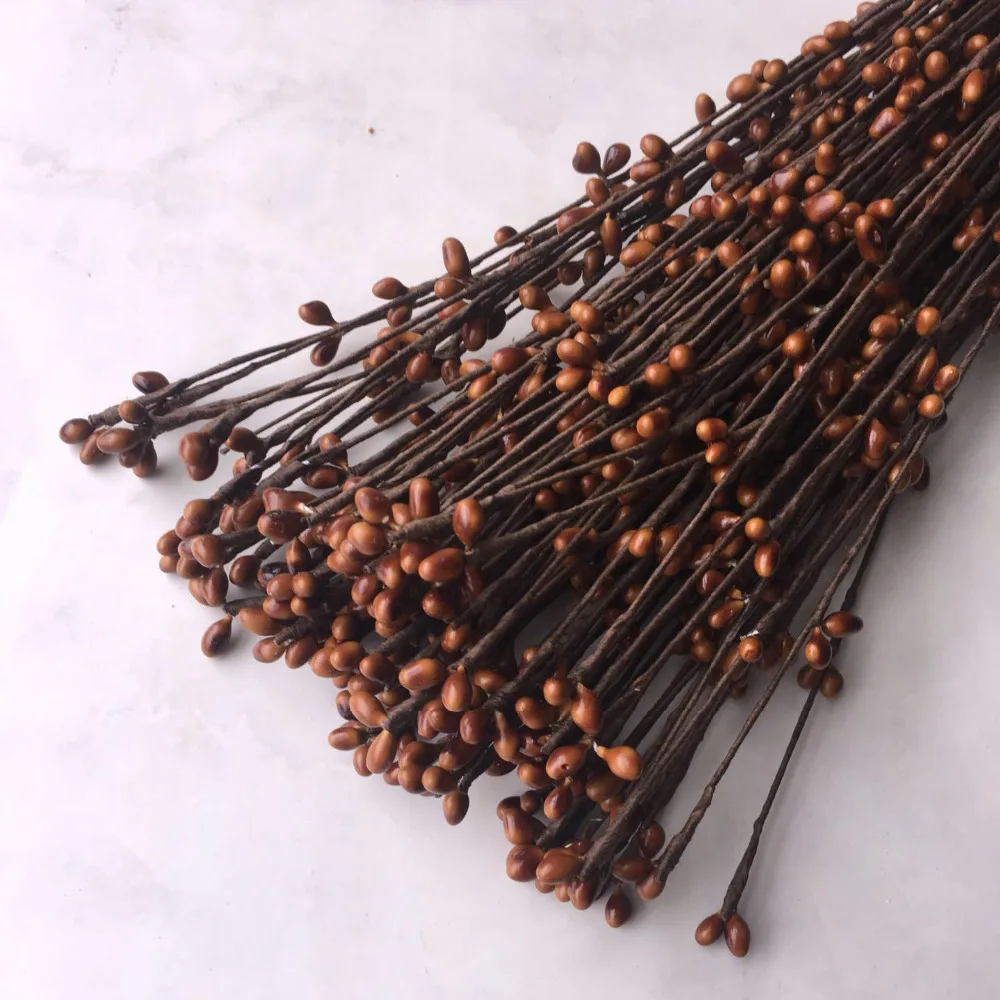 New colors Brown 50/100STEMS Pip Berries Wire DIY Handmade Flower Crown Wreath Special Order Cute
New colors Brown 50/100STEMS Pip Berries Wire DIY Handmade Flower Crown Wreath Special Order Cute