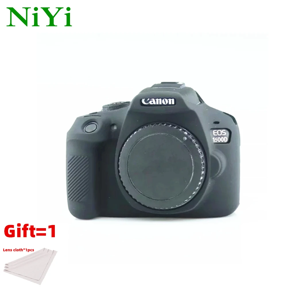 NiYi Better Rubber Silicon Case Body Cover Protector Frame Skin for canon EOS 1500D 2000D T6 Kiss X80 Camera Soft bag
NiYi Better Rubber Silicon Case Body Cover Protector Frame Skin for canon EOS 1500D 2000D T6 Kiss X80 Camera Soft bag