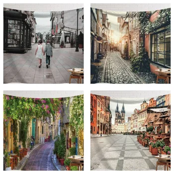 CAMMITEVER European Street Scene Tapestry Wall Hanging Sheets Decorative Tapestry Mystery Art Beach Mat
CAMMITEVER European Street Scene Tapestry Wall Hanging Sheets Decorative Tapestry Mystery Art Beach Mat