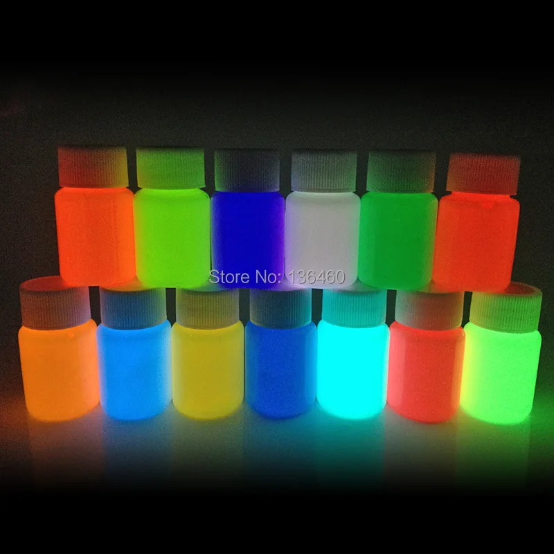 UV glowing gel