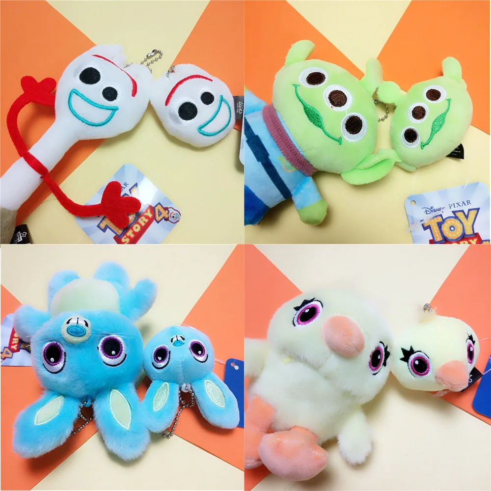 Stuffed Toy Story 4 Cartoon Dolls Forky Ducky Woody &Buzz Lightyear Keychains Toy Story 4 Plush Bag Pendents for Kids Gift Toyss
Stuffed Toy Story 4 Cartoon Dolls Forky Ducky Woody &Buzz Lightyear Keychains Toy Story 4 Plush Bag Pendents for Kids Gift Toyss