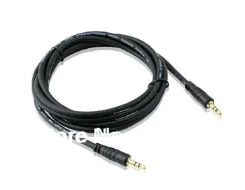 Free Shipping 3.5mm stereo to 3.5mm stereo audio cable Oxygen-free High-purity Copper High Quality 1.8M 24K Gold-plating Black
Free Shipping 3.5mm stereo to 3.5mm stereo audio cable Oxygen-free High-purity Copper High Quality 1.8M 24K Gold-plating Black
