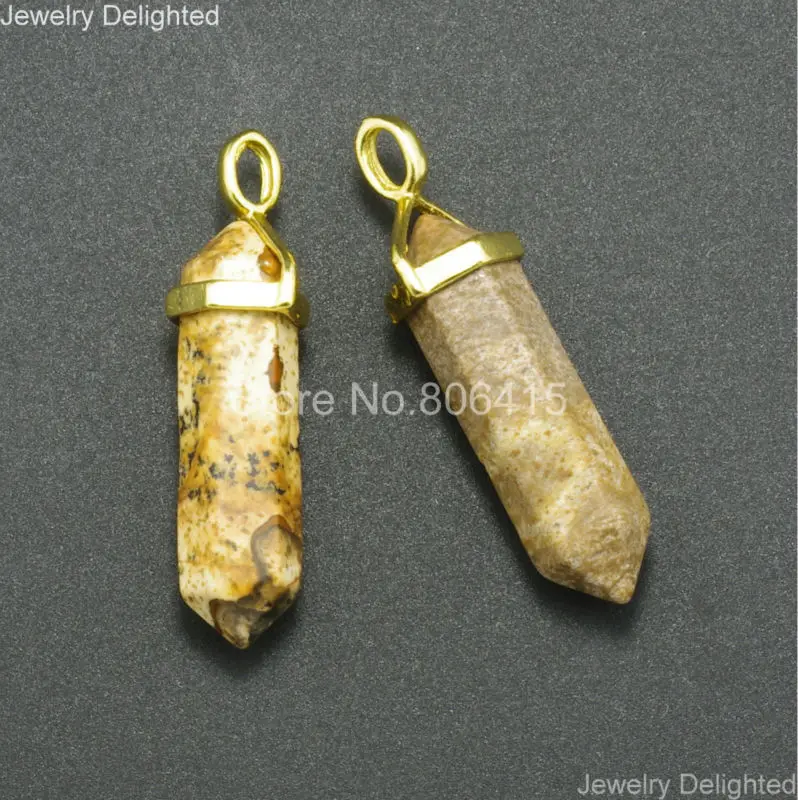 Gold Natural Picture Jas-per Gems Stones Hexagonal Point Reiki Chakra Healing Necklaces Earring Pendant Beads Jewelry 10Pcs
Gold Natural Picture Jas-per Gems Stones Hexagonal Point Reiki Chakra Healing Necklaces Earring Pendant Beads Jewelry 10Pcs