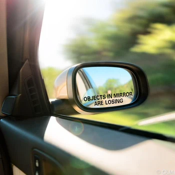 LEEPEE Decals Auto Decoration 1 Pair Car Sticker OBJECTS IN MIRROR LOSING Pattern Rear View Mirror Warning Stickers Waterproof
LEEPEE Decals Auto Decoration 1 Pair Car Sticker OBJECTS IN MIRROR LOSING Pattern Rear View Mirror Warning Stickers Waterproof