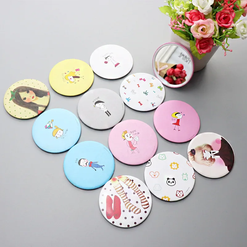 1pcs Round cute mini portable Makeup Mirror refine make-up Cartoon Pattern Portable Compact Pocket Cosmetic Mirror
1pcs Round cute mini portable Makeup Mirror refine make-up Cartoon Pattern Portable Compact Pocket Cosmetic Mirror