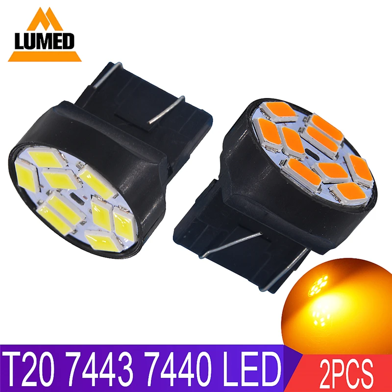 2x 7440 7443 LED 5630 9 SMD Car lights T20 LEDs Auto Brake Reverse Light Turn Signal Lamp White Amber Red DC 12V
2x 7440 7443 LED 5630 9 SMD Car lights T20 LEDs Auto Brake Reverse Light Turn Signal Lamp White Amber Red DC 12V
