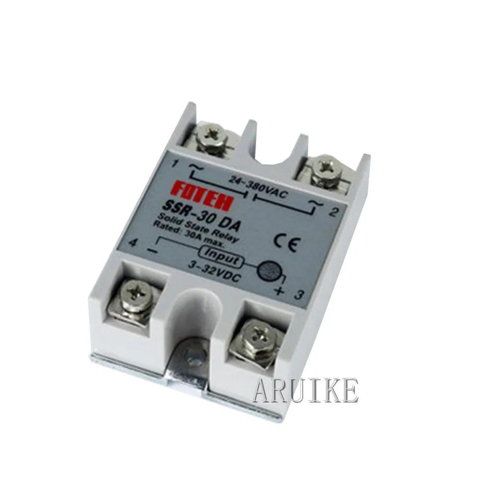 Industrial Solid State Relay SSR 20A/25A/30A/40A with Protective Flag SSR-30DA/40DA/50DA/60DA 40A DC control AC
Industrial Solid State Relay SSR 20A/25A/30A/40A with Protective Flag SSR-30DA/40DA/50DA/60DA 40A DC control AC