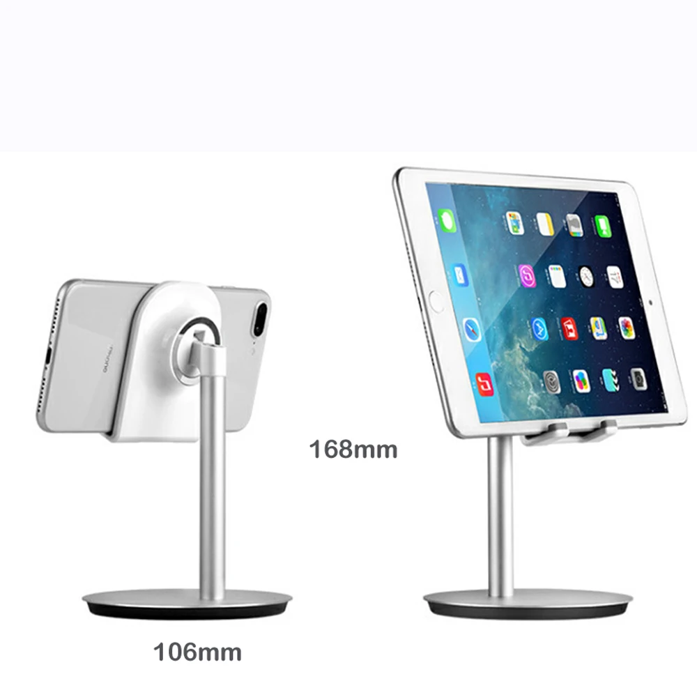 Universal Aluminium Alloy Stand Desk Holder Charge Cradle Mount For iPhone Xs max Metal Tablets Stand For ipad 9.7'' 7.9''
Universal Aluminium Alloy Stand Desk Holder Charge Cradle Mount For iPhone Xs max Metal Tablets Stand For ipad 9.7'' 7.9''