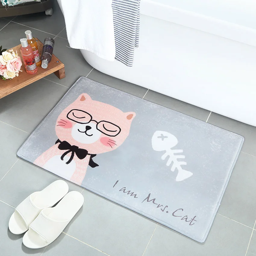 Rectangle Non-Slip Mat Cartoon Home Carpet Floor Mat Household Kitchen Sink Pads Toilet Door Bath Mat Size 40*60cm 50*80cm
Rectangle Non-Slip Mat Cartoon Home Carpet Floor Mat Household Kitchen Sink Pads Toilet Door Bath Mat Size 40*60cm 50*80cm