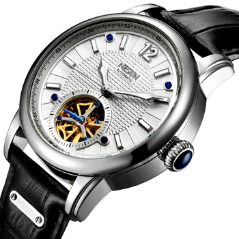 Switzerland Luxury Brand Nesun Skeleton Tourbillon Watch Men Automatic Self-Wind Men's Watches Genuine Leather clock N9033-3
Switzerland Luxury Brand Nesun Skeleton Tourbillon Watch Men Automatic Self-Wind Men's Watches Genuine Leather clock N9033-3