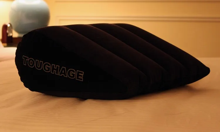 High quality Toughage Inflatable Sex Pillow Positions Adult Sex Sofa Bed Cushion Triangle Wedge Pad Sofa Toys Sex Hold Pillow 9