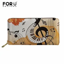 FORUDESIGNS Music Note Printing Women Long Clutch Wallets Female Fashion PU Leather Coin Bag Phone Purses Lady Cards Holder
FORUDESIGNS Music Note Printing Women Long Clutch Wallets Female Fashion PU Leather Coin Bag Phone Purses Lady Cards Holder