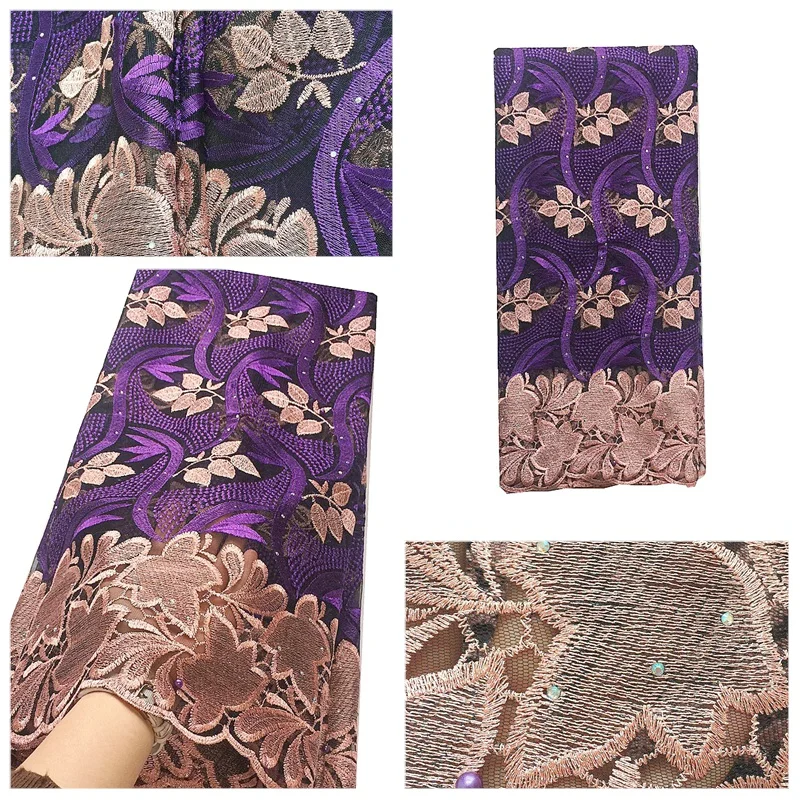 5 yards Nigerian Lace Fabrics for Wedding Purple African French Lace Fabric 2019 High Quality Lace Luxury Swiss Blue Lace Fabric
5 yards Nigerian Lace Fabrics for Wedding Purple African French Lace Fabric 2019 High Quality Lace Luxury Swiss Blue Lace Fabric