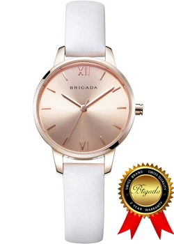 BRIGADA Swiss Watches for Women, Nice Fashion Rose Gold Ladies Watches for Women White Band, Great Gift for Someone or Yourself
BRIGADA Swiss Watches for Women, Nice Fashion Rose Gold Ladies Watches for Women White Band, Great Gift for Someone or Yourself