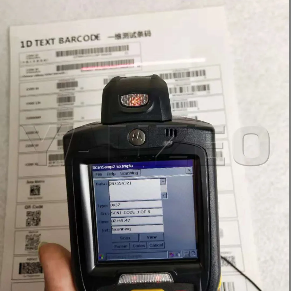 MC3190 MC3190-RL3S04E0A For Motorola Symbol 1D Laser 38Key Computer Barcode Scanner Win CE 6.0 256M In Good Contion
MC3190 MC3190-RL3S04E0A For Motorola Symbol 1D Laser 38Key Computer Barcode Scanner Win CE 6.0 256M In Good Contion