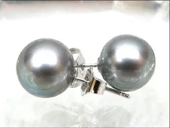 Free shipping 8-9mm AAA+++ Perfect Round Gray South Sea Pearl Earring 14K/20 White Gold
Free shipping 8-9mm AAA+++ Perfect Round Gray South Sea Pearl Earring 14K/20 White Gold