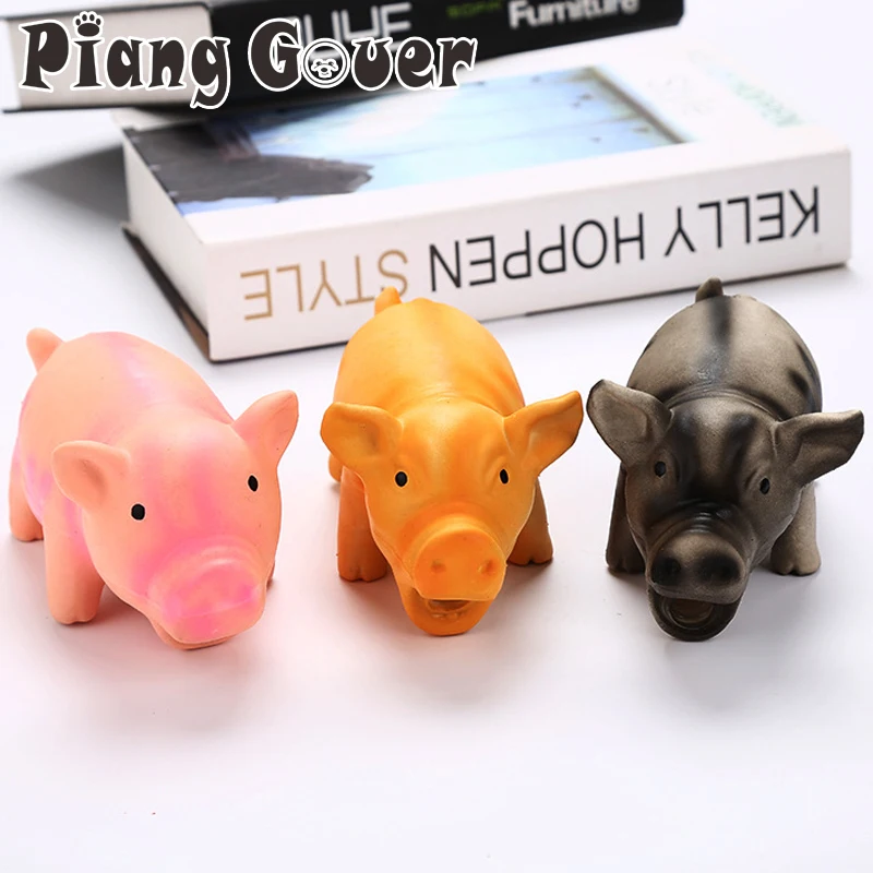Pig Calling Sound Squeak Dog Toy For Cat Training Latex Safe Non-toxic Pet Interactive Toy
Pig Calling Sound Squeak Dog Toy For Cat Training Latex Safe Non-toxic Pet Interactive Toy