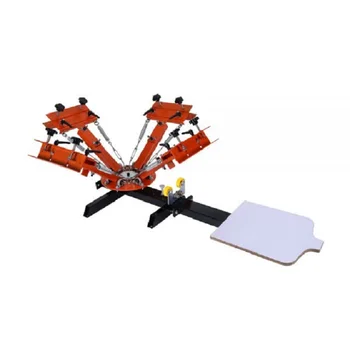 4 Color 1 Station Silk Screen Printing Machine 4-1 Press DIY T-Shirt Printing with Easy Adjusting System
4 Color 1 Station Silk Screen Printing Machine 4-1 Press DIY T-Shirt Printing with Easy Adjusting System