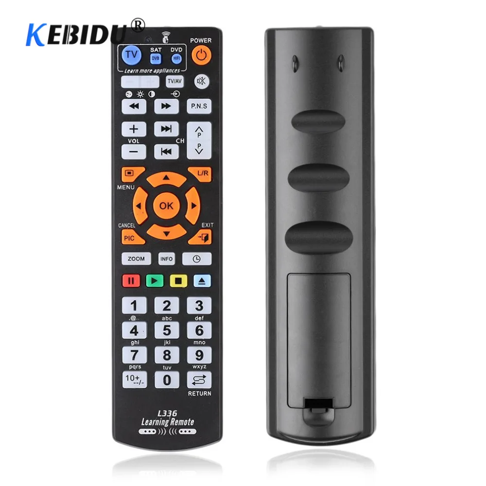 kebidu Universal Smart IR Remote Control With Learn Function Replacement Remote Controller copy for TV STB DVD SAT DVB TV BOX
kebidu Universal Smart IR Remote Control With Learn Function Replacement Remote Controller copy for TV STB DVD SAT DVB TV BOX