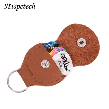 HISPETECH Genuine Leather Guitar Pick Storage Bag Guitar Accessories Key Chain Picks Box Pick Clip High Quality Durable Bags
HISPETECH Genuine Leather Guitar Pick Storage Bag Guitar Accessories Key Chain Picks Box Pick Clip High Quality Durable Bags