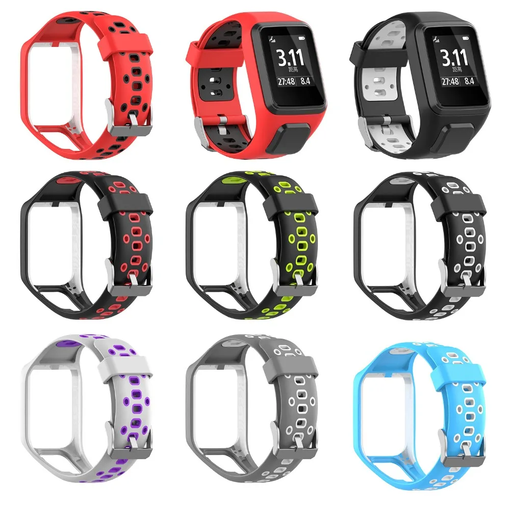 Wrist Band Watch Strap for TomTom 2 3 Replacement Bracelet Soft Watchband Silicone Belt for Runner Spark Watch Fitness Tracker
Wrist Band Watch Strap for TomTom 2 3 Replacement Bracelet Soft Watchband Silicone Belt for Runner Spark Watch Fitness Tracker