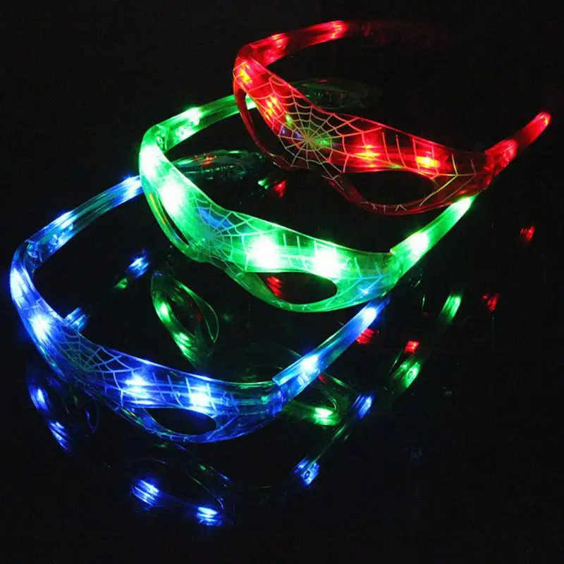 3 Lights Spiderman LED Glowing Glasses Party Decorations Creative Flash Glasses Child Toy New Year Birthday Supplies
3 Lights Spiderman LED Glowing Glasses Party Decorations Creative Flash Glasses Child Toy New Year Birthday Supplies