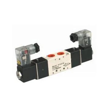 220V Double Electronic Control Pneumatic Valve 4V320-10 Air Valve 5 Way 2 Position PT3/8"
220V Double Electronic Control Pneumatic Valve 4V320-10 Air Valve 5 Way 2 Position PT3/8"