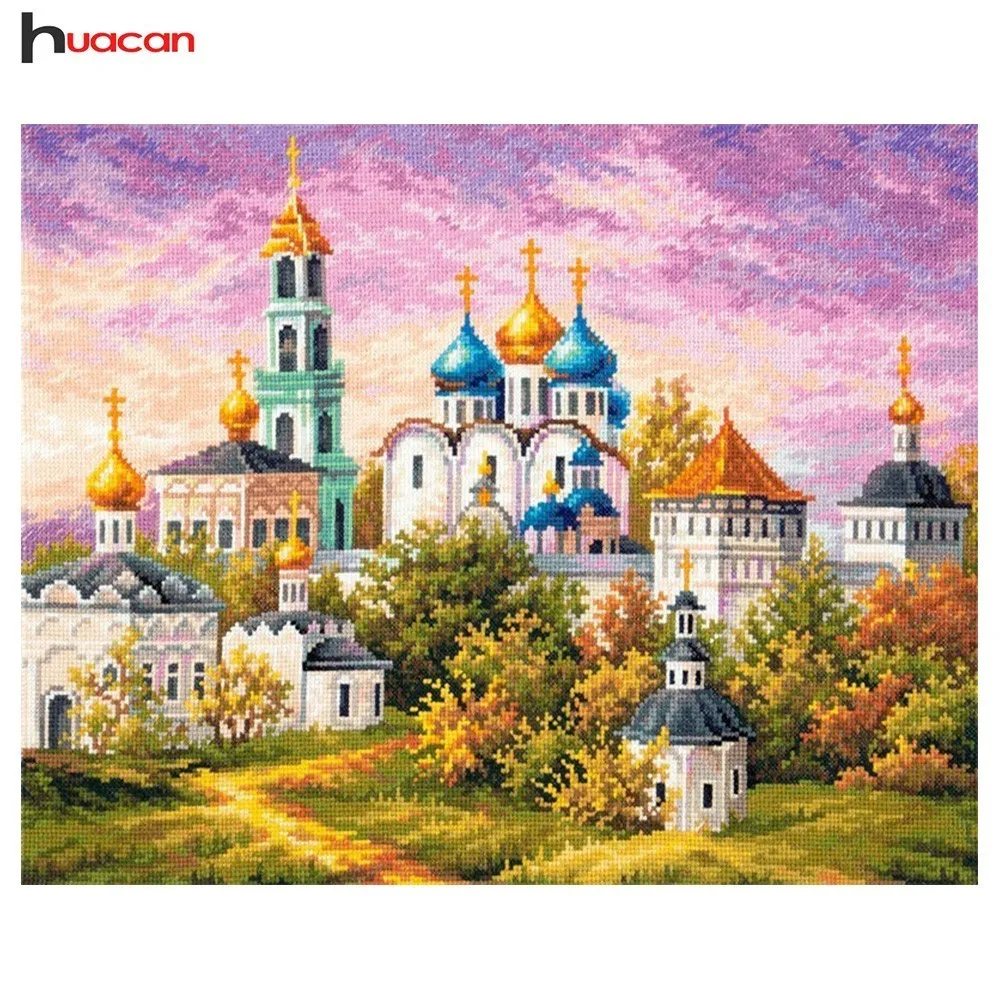 Diamond Painting Cross Stitch Landscape Diamond Embroidery Church Resin Pasted Mosiac Patterns Home Decor
Diamond Painting Cross Stitch Landscape Diamond Embroidery Church Resin Pasted Mosiac Patterns Home Decor