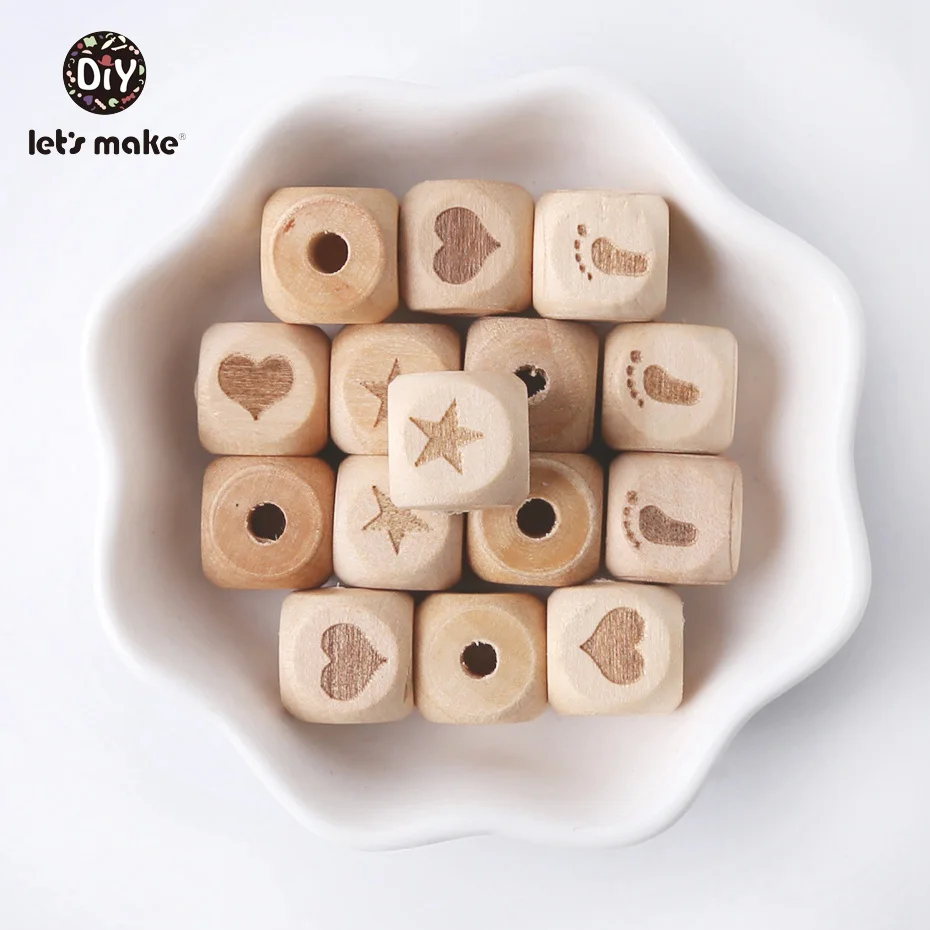 Let's make 30pc 12mm Wooden Printed Beads Cartoon Baby Teething Jewelry Making Beads DIY Wooden Teether Beads Nursing Pendant
Let's make 30pc 12mm Wooden Printed Beads Cartoon Baby Teething Jewelry Making Beads DIY Wooden Teether Beads Nursing Pendant