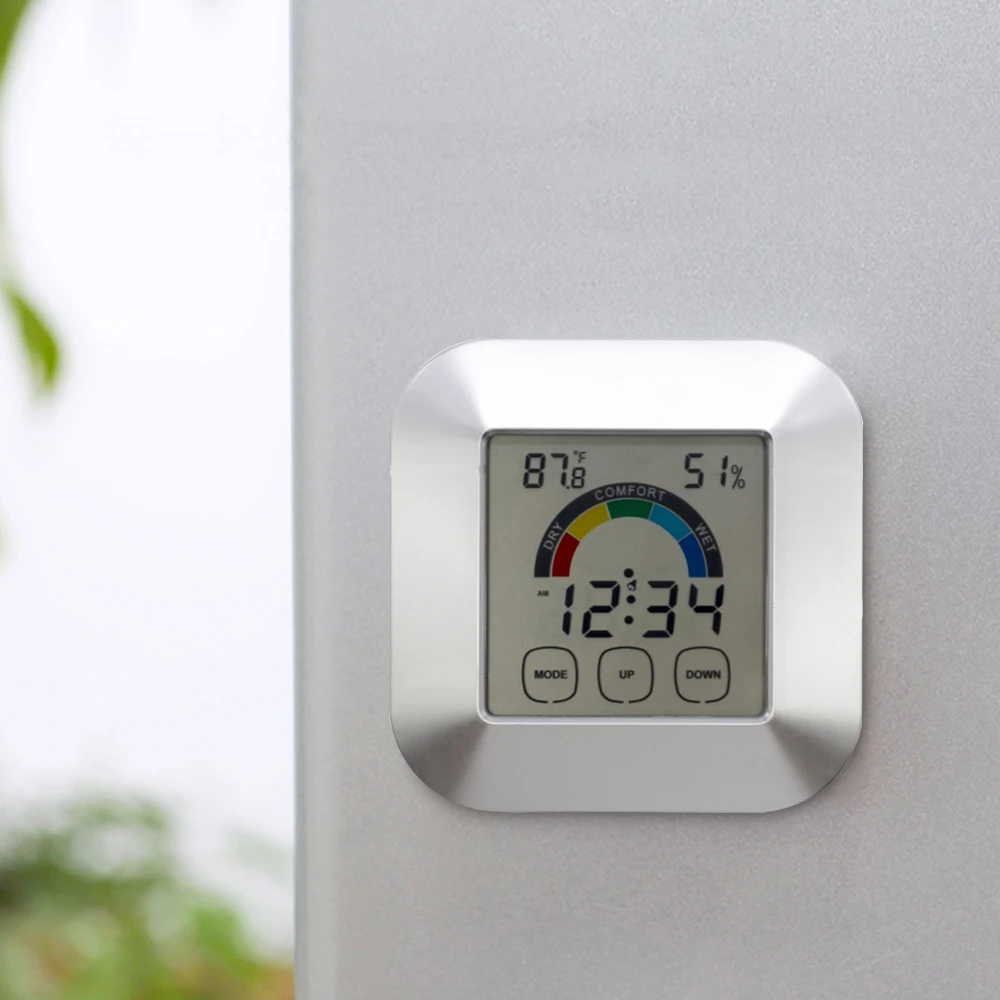 Electronic Touch Screen Weather Clock Indoor Temperature&Humidity Comfort Index Display Weather Station Table Clock Best Selling
Electronic Touch Screen Weather Clock Indoor Temperature&Humidity Comfort Index Display Weather Station Table Clock Best Selling