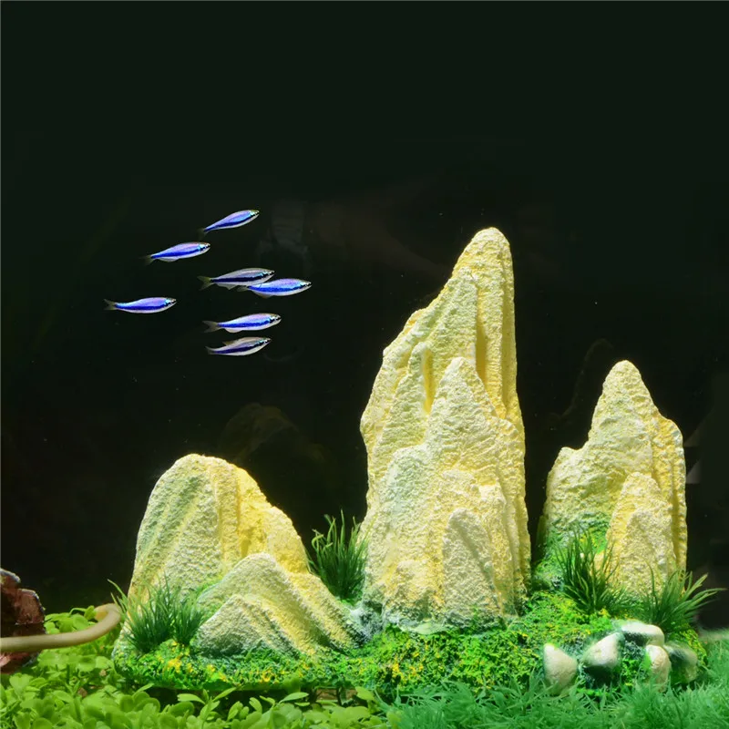 Resin Aquarium Landscaping Rockery Fish Tank Decorative Stone Mountain Aquarium Accessories Yellow Rockery Stone for Aquariums
Resin Aquarium Landscaping Rockery Fish Tank Decorative Stone Mountain Aquarium Accessories Yellow Rockery Stone for Aquariums
