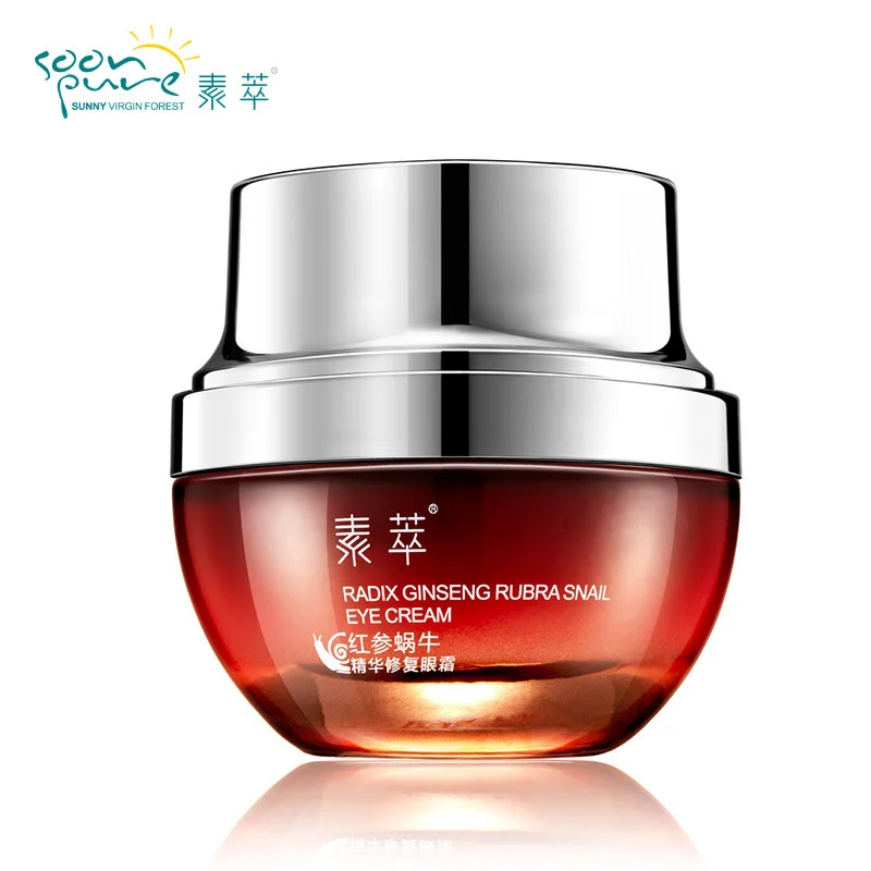 SOONPURE Red Ginseng Essence Snail Eye Cream Ageless Products Eye Patch Whitening Skin Care Dark Circles Wrinkle Cream Snail
SOONPURE Red Ginseng Essence Snail Eye Cream Ageless Products Eye Patch Whitening Skin Care Dark Circles Wrinkle Cream Snail