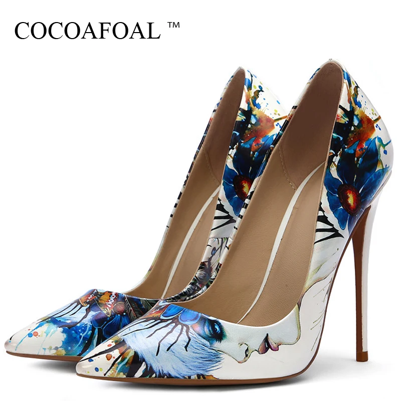 COCOAFOAL Fashion Sexy Women's White Doodling High Heels Shoes Wedding Shoes Pumps Party Pointed Toe Stripe Pumps Black Stiletto
COCOAFOAL Fashion Sexy Women's White Doodling High Heels Shoes Wedding Shoes Pumps Party Pointed Toe Stripe Pumps Black Stiletto