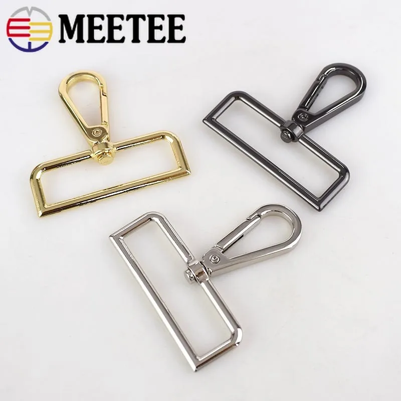 Meetee 2pcs 50mm Metal Buckle Keychain Strap Belt Buckle Clasps Lobster Hook Luggage Hardware Craft Part Decor Accessories F2-10
Meetee 2pcs 50mm Metal Buckle Keychain Strap Belt Buckle Clasps Lobster Hook Luggage Hardware Craft Part Decor Accessories F2-10