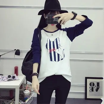 Korean College Wind Women Hoodies 2018 Fashion Cartoon Cat Sweatshirt Loose Printed Mixed Color Harajuku Hoodie Female Sudaderas
Korean College Wind Women Hoodies 2018 Fashion Cartoon Cat Sweatshirt Loose Printed Mixed Color Harajuku Hoodie Female Sudaderas