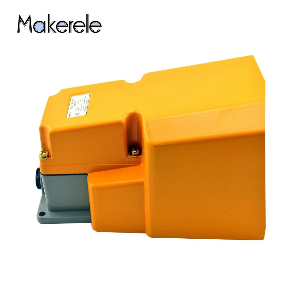 CNC Metal Alloy Foot Pedal Switch CE MKLT-6H Guard Free Shipping On-Off Industrial Heavy Duty Foot Switch Pedal Switcher
CNC Metal Alloy Foot Pedal Switch CE MKLT-6H Guard Free Shipping On-Off Industrial Heavy Duty Foot Switch Pedal Switcher