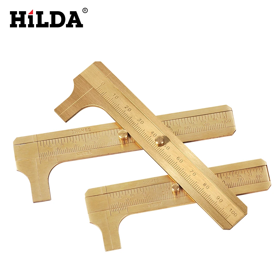 HILDA 0-80mm/0-100mm Portable Solid Copper Vernier Caliper Scale Line Precision Ruler Mini Vernier Calipers
HILDA 0-80mm/0-100mm Portable Solid Copper Vernier Caliper Scale Line Precision Ruler Mini Vernier Calipers