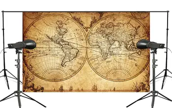 Exquisite Ancient World Map Photography Background Retro Photo Studio Backdrop 5x7ft Room Mural
Exquisite Ancient World Map Photography Background Retro Photo Studio Backdrop 5x7ft Room Mural