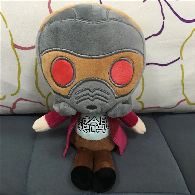 Guardians of the Galaxy Vol 2 Star Lord Peter Quill Plush Toy Figure 22CM 
Guardians of the Galaxy Vol 2 Star Lord Peter Quill Plush Toy Figure 22CM