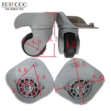 BDTHOOO Replacement Luggage Wheels For Suitcases Repair Hand Spinner Caster Wheels Parts Trolley Rubber Wheel Black Gray A09-JYL
BDTHOOO Replacement Luggage Wheels For Suitcases Repair Hand Spinner Caster Wheels Parts Trolley Rubber Wheel Black Gray A09-JYL