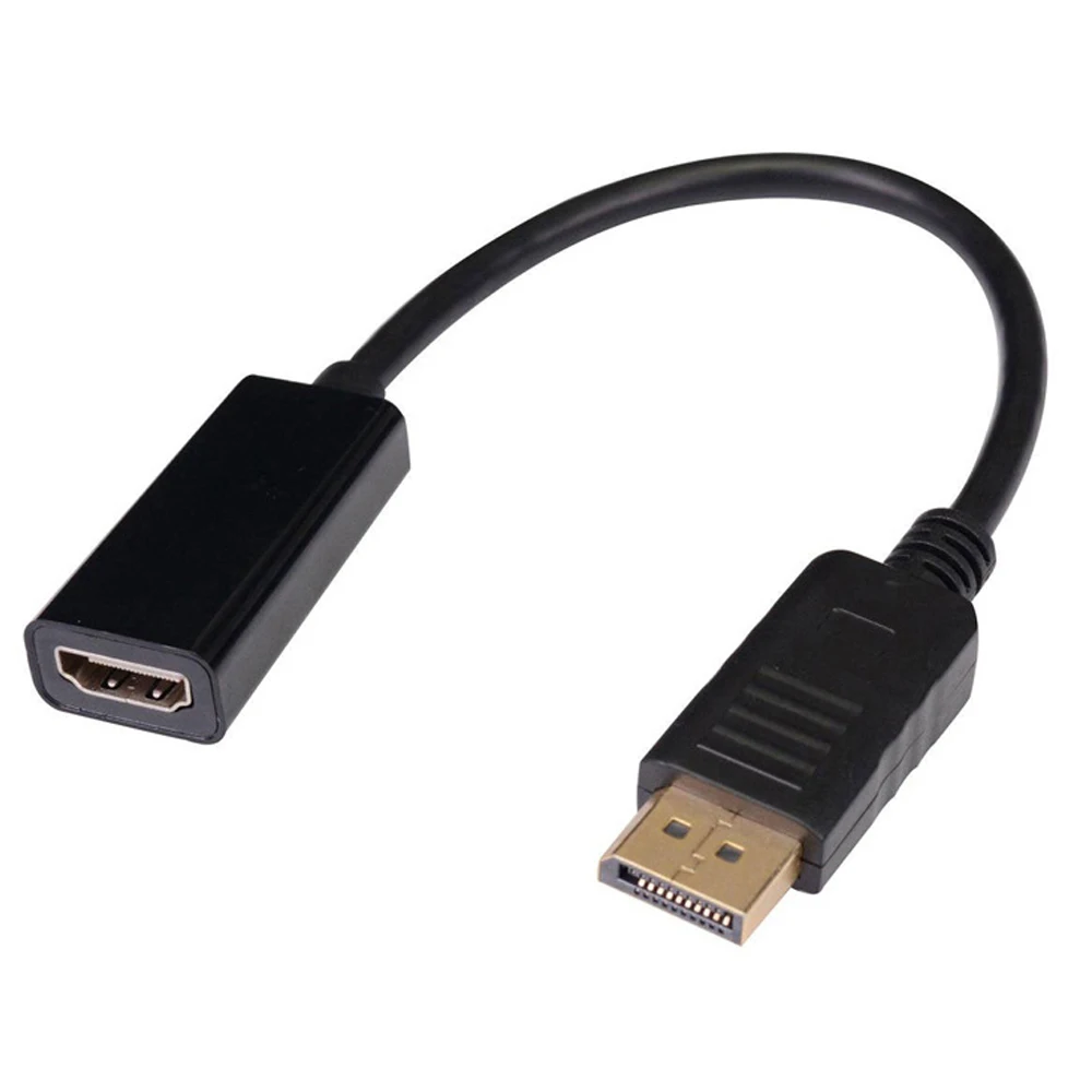 New FAST Speed 10.8Gbps Cable Adapter Converter 20Pin Displayport DP To HDMI 1080P DisplayPort v1.1 HDMI V1.3b
New FAST Speed 10.8Gbps Cable Adapter Converter 20Pin Displayport DP To HDMI 1080P DisplayPort v1.1 HDMI V1.3b