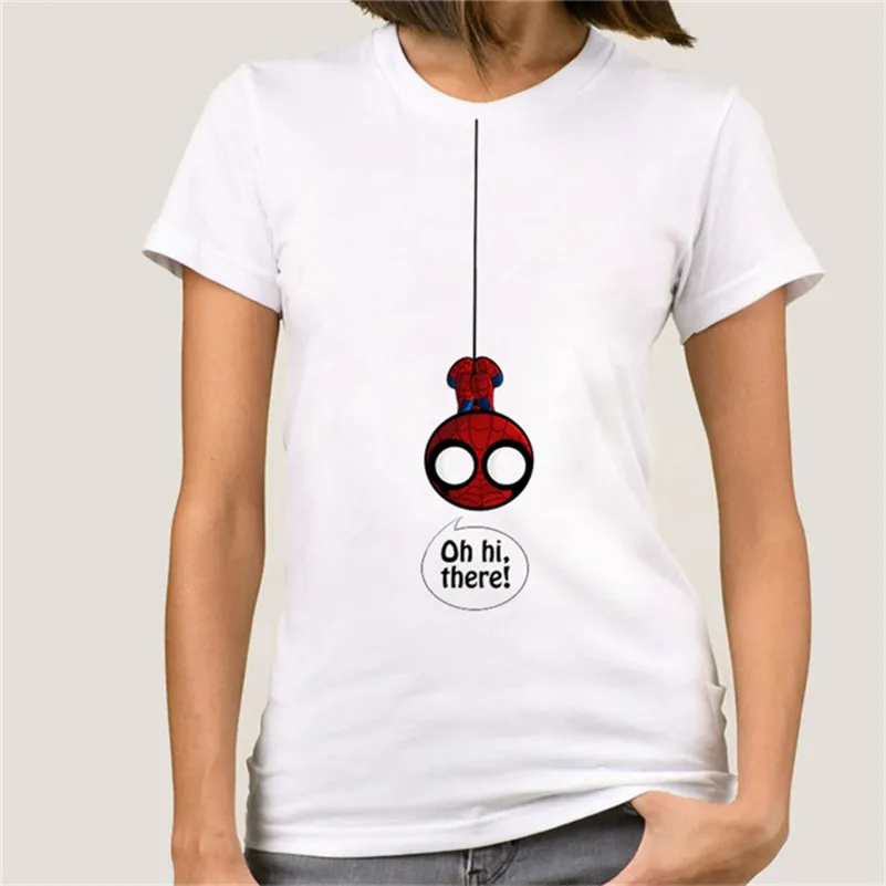 Summer Spiderman Women T Shirt Tops Tees Female Cool Spider T-shirt Woman Girl Short Sleeve Superhero Tshirt 019
Summer Spiderman Women T Shirt Tops Tees Female Cool Spider T-shirt Woman Girl Short Sleeve Superhero Tshirt 019