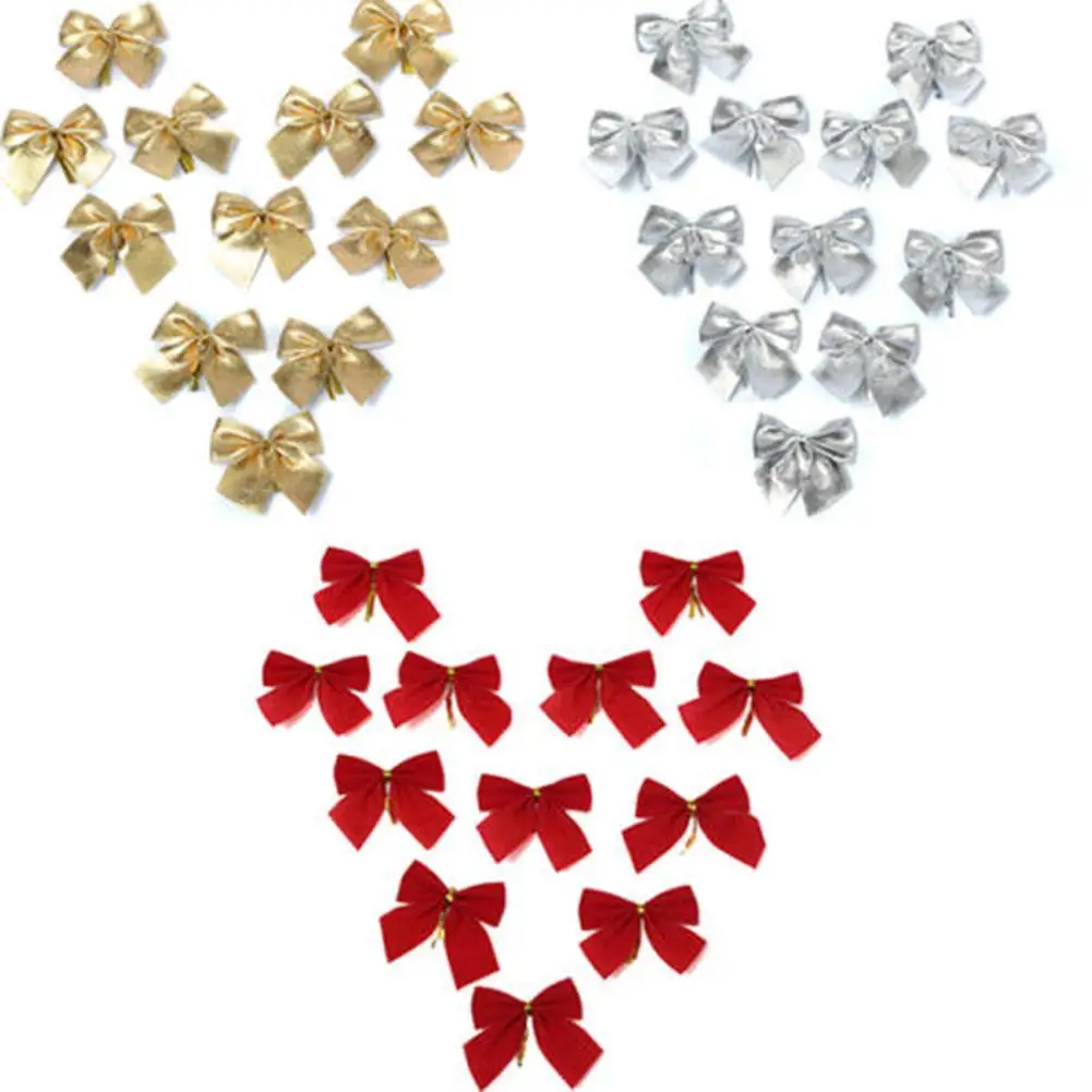 12Pcs Christmas Tree Bow Decoration Baubles New Year Ornaments Santa Claus Christmas Decoration Supplies XMAS Party Bows
12Pcs Christmas Tree Bow Decoration Baubles New Year Ornaments Santa Claus Christmas Decoration Supplies XMAS Party Bows